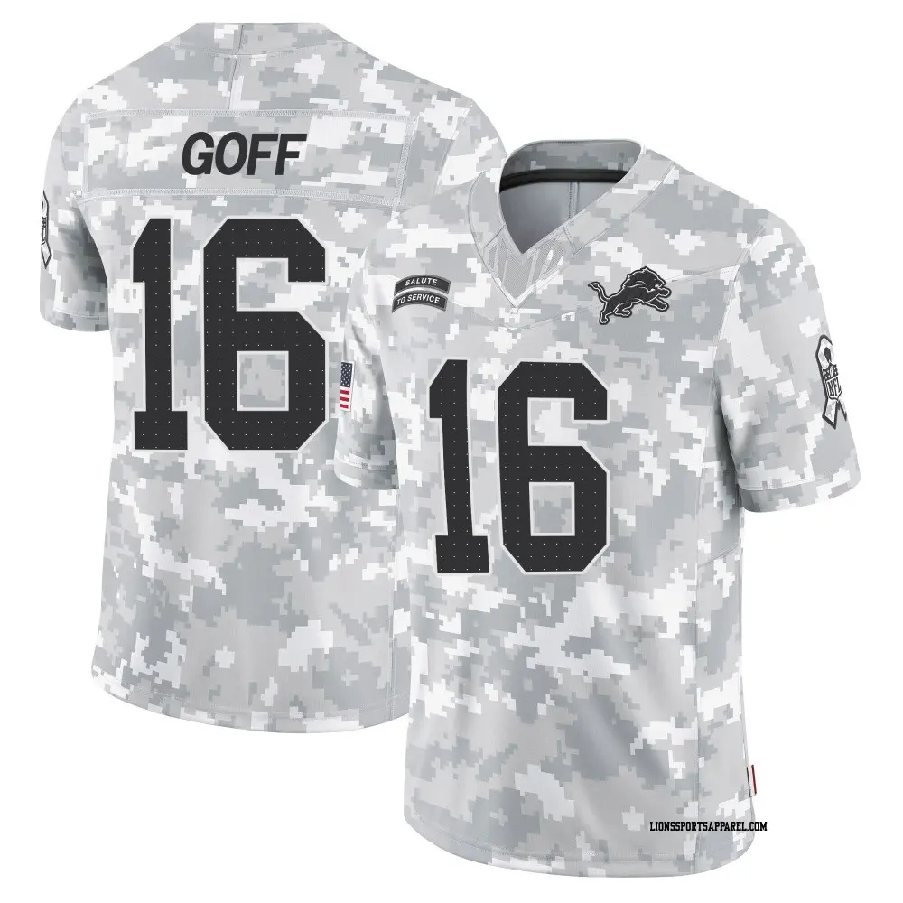 Jared goff limited jersey clearance